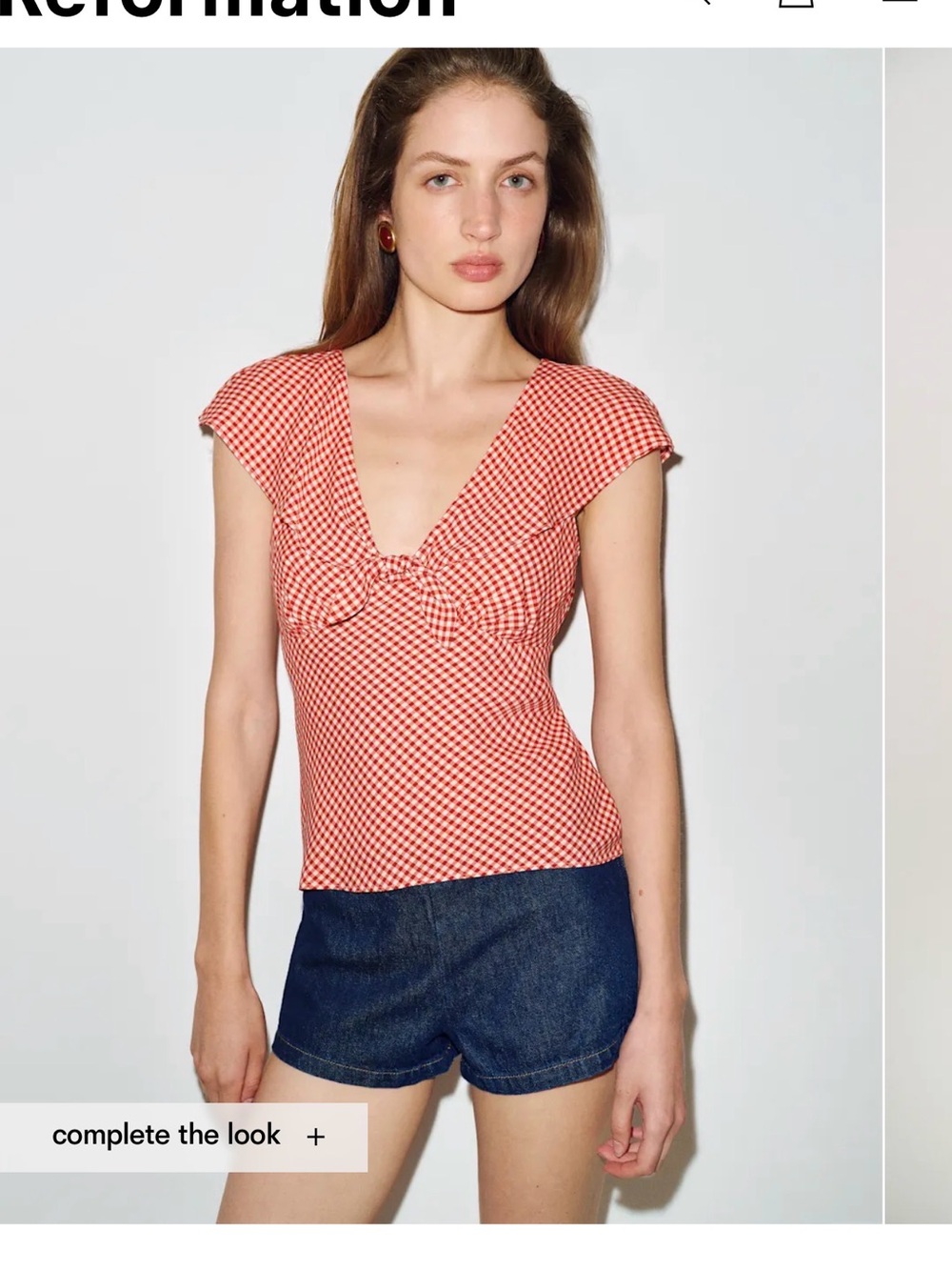 Reformation Reagan Top